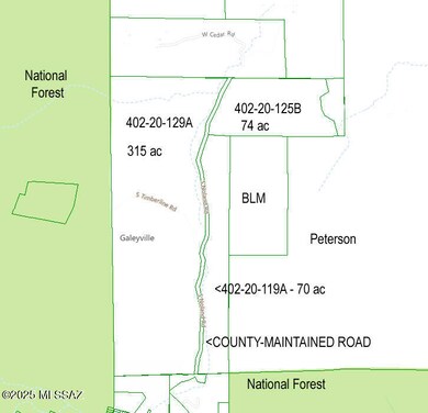 Galeyville LLC parcels road view