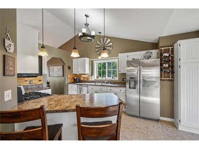 Plenty of storage and prep space. This kitchen is 