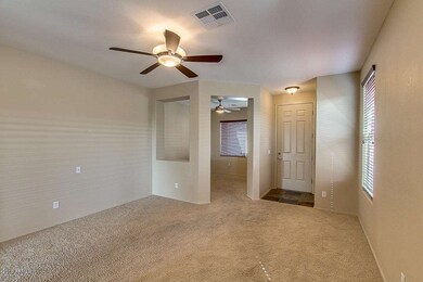 Front Room, view of Den