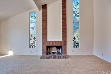 Wood burning fireplace with available gas.
