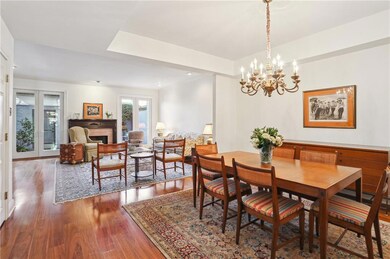 Dining and living rooms