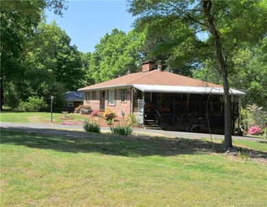 Side view of home