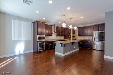 KITCHEN WITH GRANITE COUNTERS , ESPRESSO CABINETS