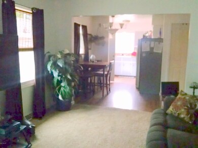 Entry View of Living Room, Dining Room