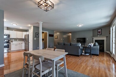 Dining into living room