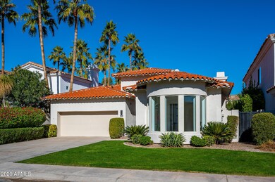 A beautiful front yard