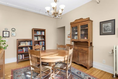 Spacious dining room