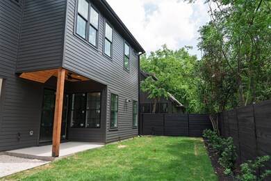 View of yard with a patio area, a fenced backyard