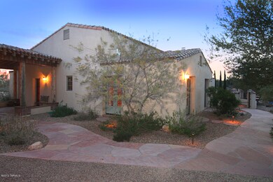 From driveway
