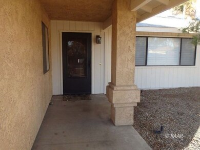 Covered front porch entry