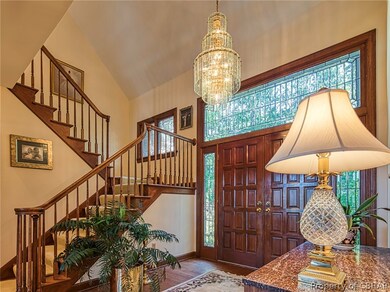 Grand welcoming foyer