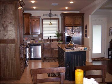 Kitchen. FROM DINING TO KITCHEN