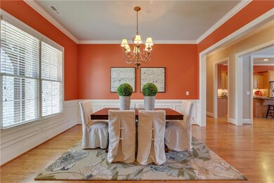 Just to your left is the formal dining room.