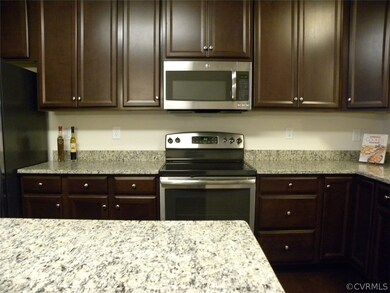Kitchen close-up of granite counters