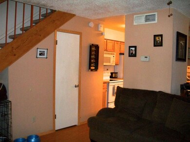 Powder Room under stairs