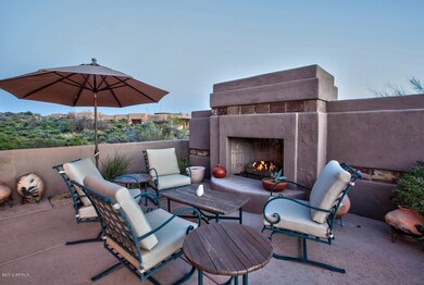 Backyard Fireplace