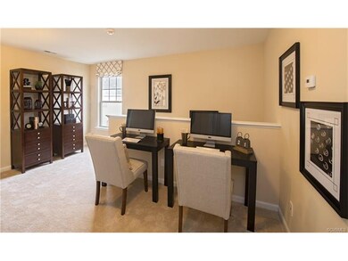 Photos from builder library, similar home.