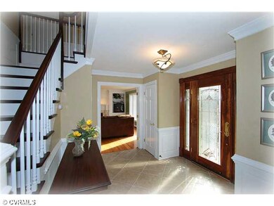 Foyer - Entry Foyer with Tile, Two Closets, Half B