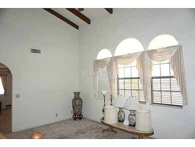 Living Room. Living room with vaulted ceiling