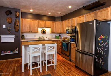Kitchen with island