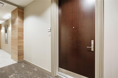 Front door of unit 405