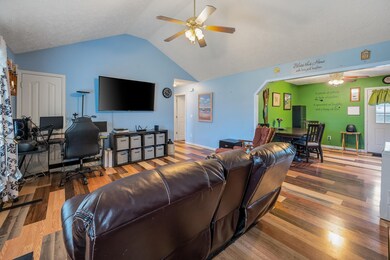 Another view of the living area which opens onto the kitchen! 71 Rebecca Drive Manchester, TN 37355