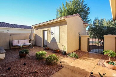 Front Courtyard and Casita Entry