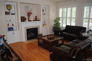 SUNNY GREAT-ROOM WITH VENTED GAS FIREPLACE, BUILT-