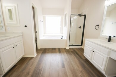 MAIN BATH WITH JETTED TUB & SHOWER