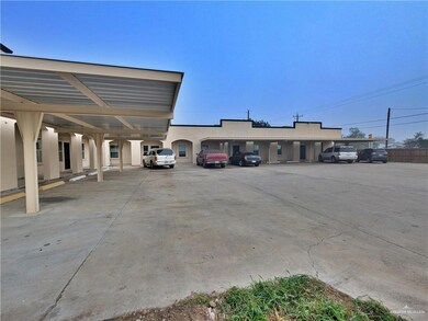 View of uncovered parking lot