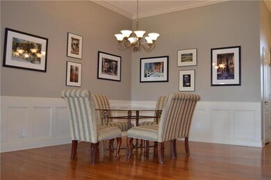 Formal dining space.