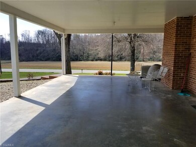 View of double carport facing front of property