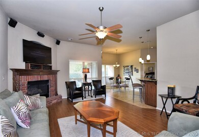 Great room opens to kitchen.  Nice traffic flow!