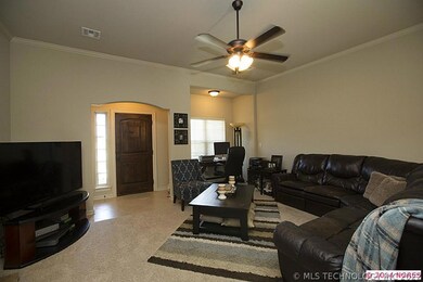 Great Room is spacious enough to hold a sectional