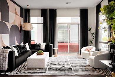 Living Room w/ Mountain Views