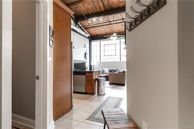 Entryway with entry to Bedroom #2 on the left