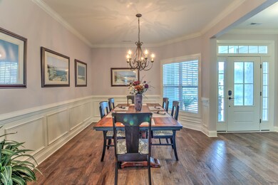 Spacious formal dining