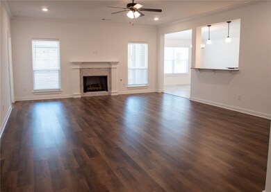 Stock photo, home will look similar.