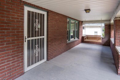 Large front porch