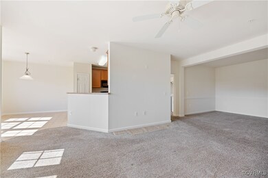 The Great Room boasts a gas fireplace and ceiling