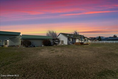 Back of home twilight