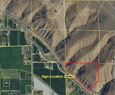 Sign and parcel location