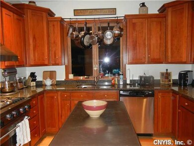 Kitchen Custom kitchen with granite counter tops a