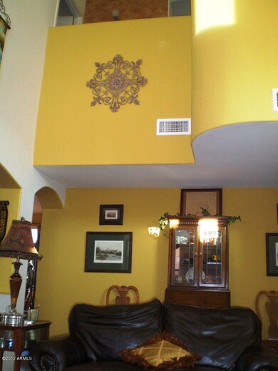 Living room to loft
