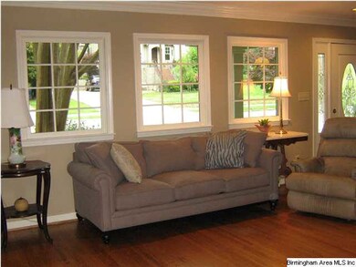 Beautiful windows in living room with great light
