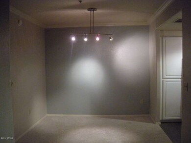 Dining area in great room