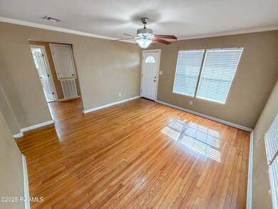 Looking towards the front door