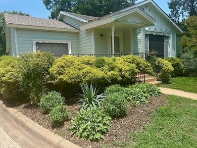 Single story home with an attached garage, board 