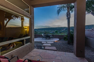 Back Patio at Sunset