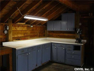 Other. Garage interior showing workshop area at ba